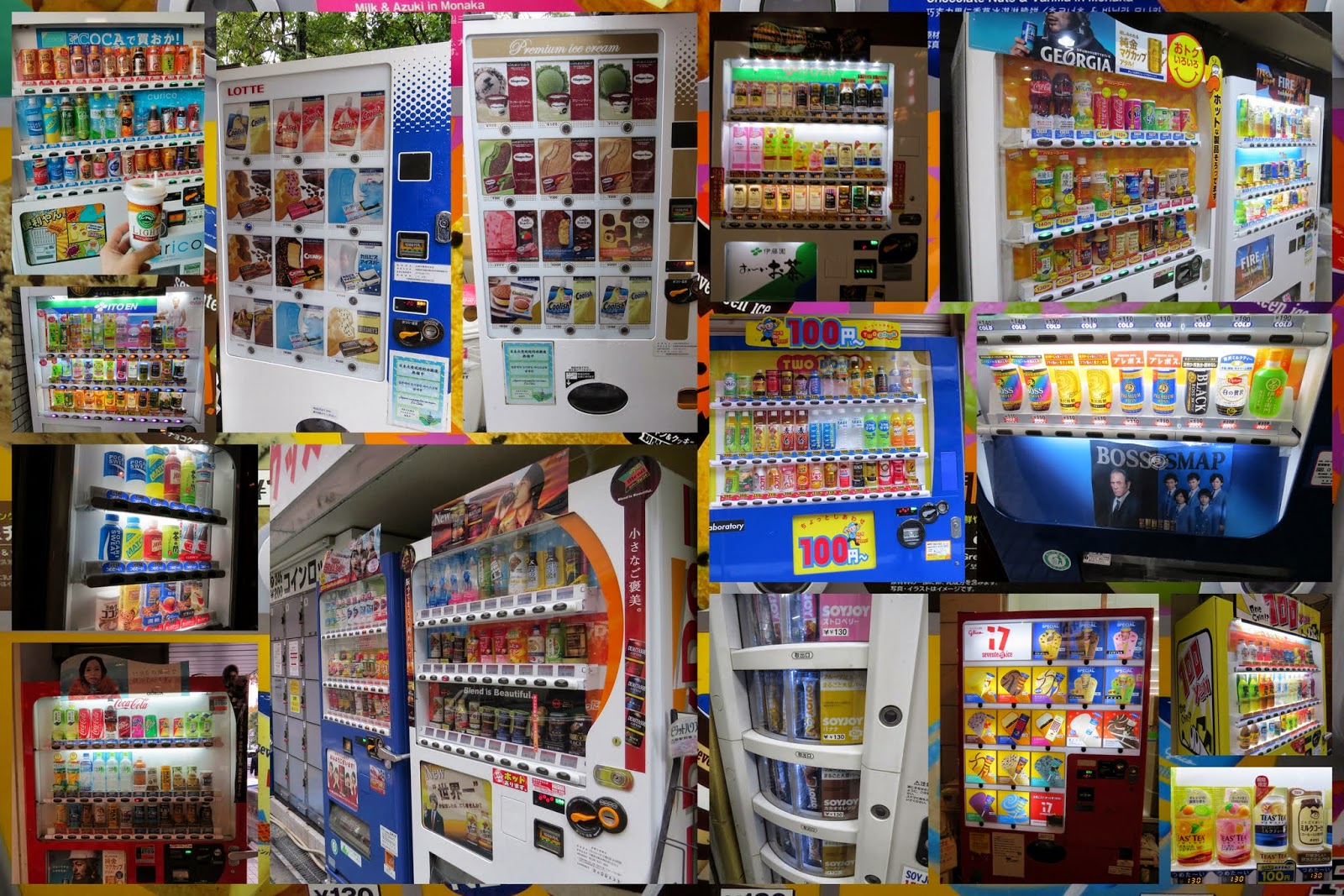 What to eat in Japan: Japanese Vending Machines