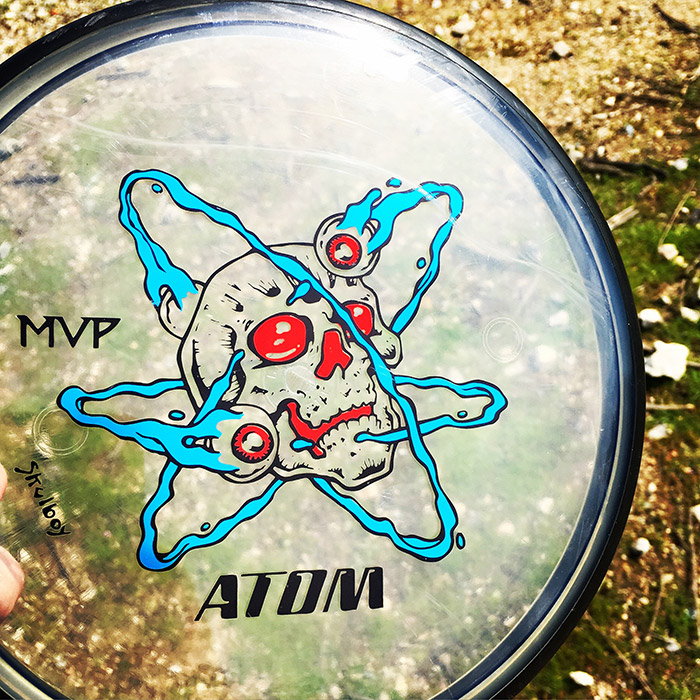 Skulboy Designs Skulboy 2017 Disc Golf Stamps