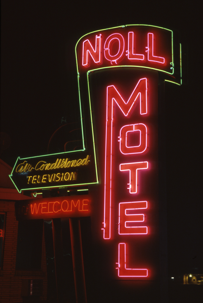 Missouri in Color Noll Motel, Moberly