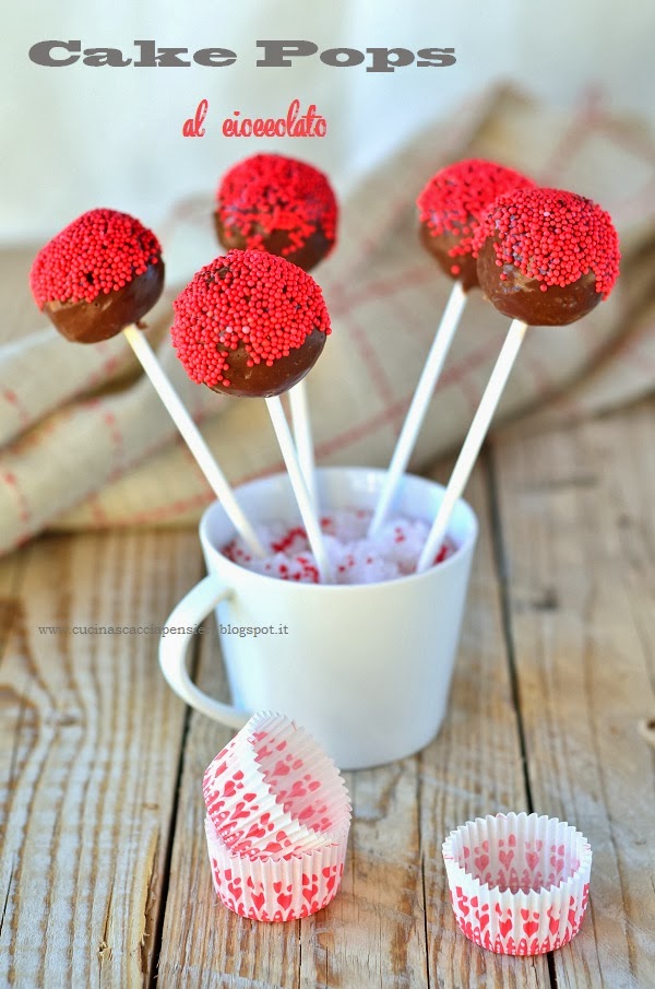 cake pops al cioccolato