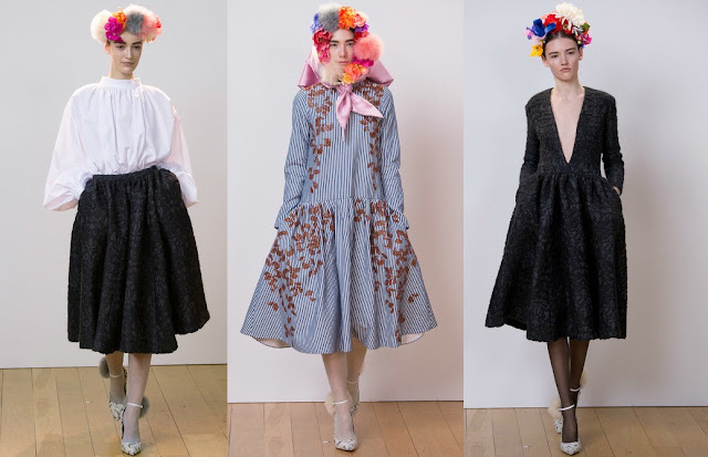 eudon choi runway photos at london fashion week fw 2013 collage