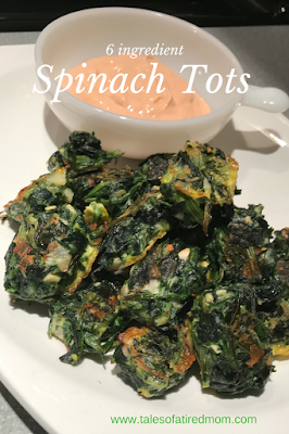 These ain't your mama's tater tots...try these delicious spinach tots for a low carb and tasty veggie packed snack that the whole family will devour!