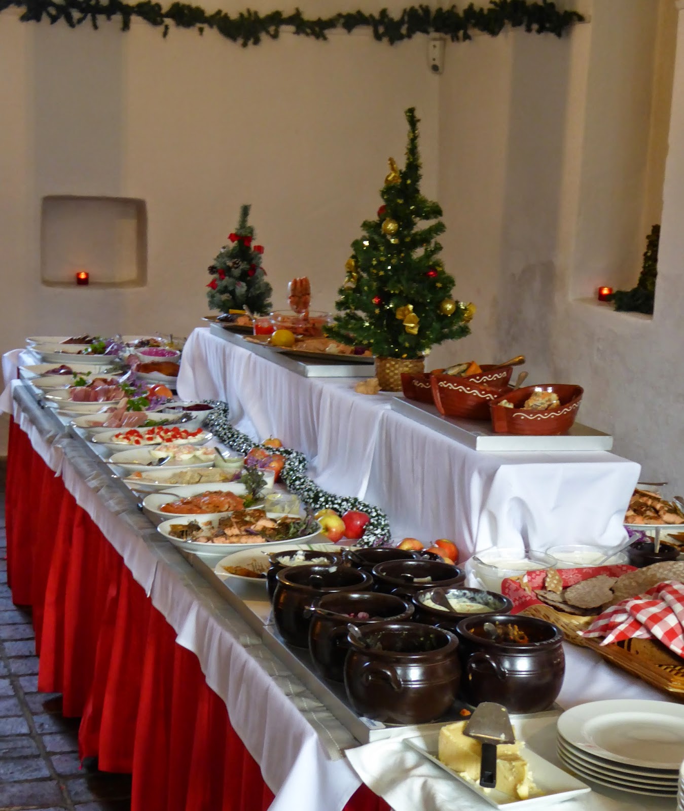 Min Lilla Kokvrå Julbord på Löfstad slott