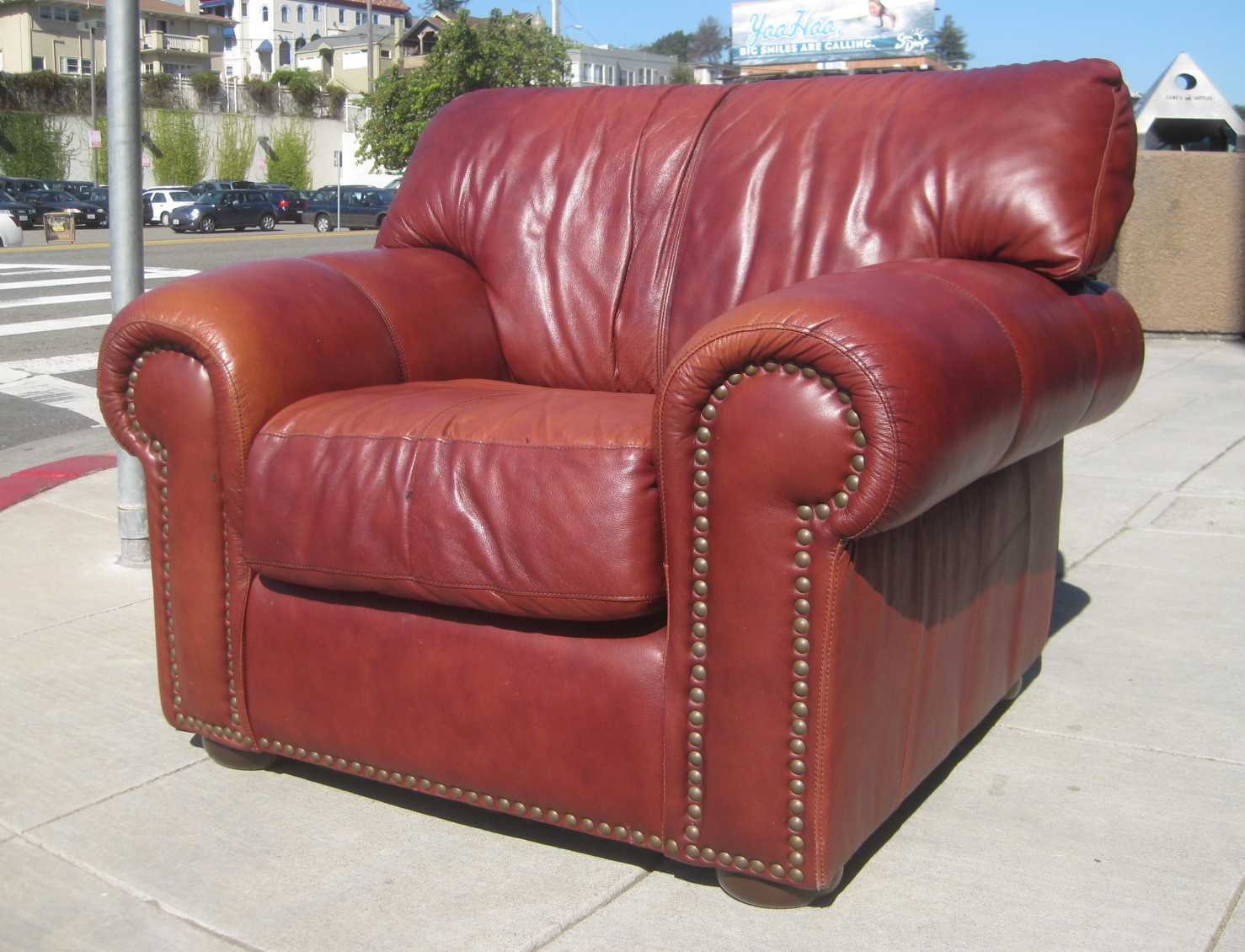 nobleton leather-seating sofa chair set