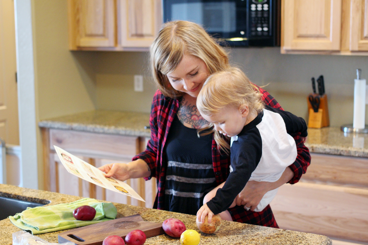 Cooking at Home with Blue Apron