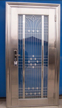 model desain pintu besi rumah minimalis
