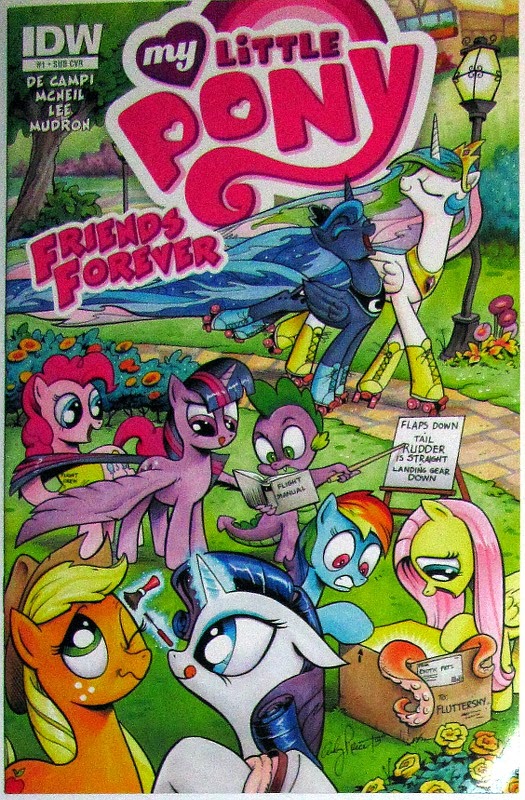 MLP:FF #1, sub cover by Andy Price