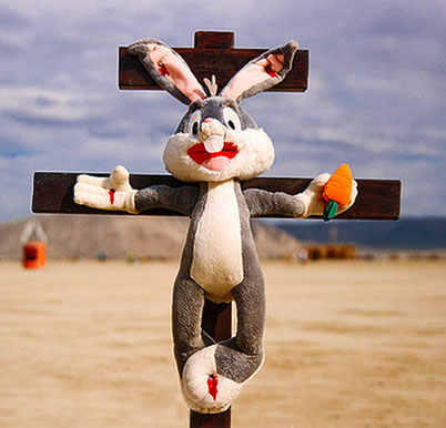 Resultado de imagem para coelho crucificado