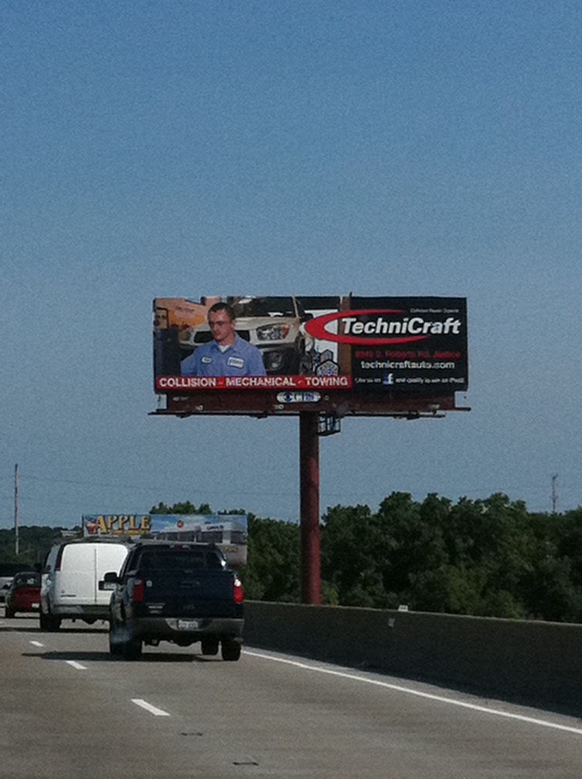 TechniCraft Collision Repair Experts, LLC TechniCraft Billboard on