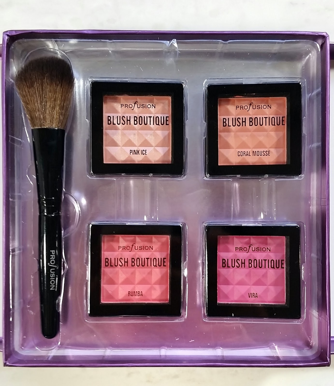 Profusion Make Me Blush Set Blush Boutique Review & Swatches The