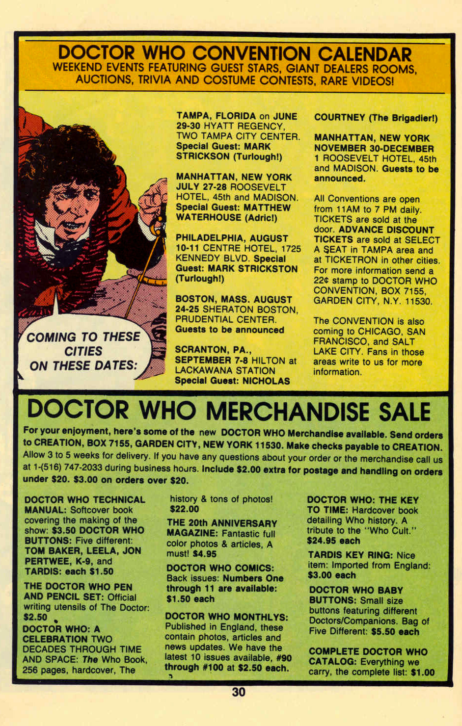 Read online Doctor Who (1984) comic -  Issue #12 - 32