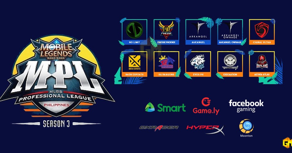 The MPL Season 3 will have a 100,000 Prize Pool. Gizmo Manila