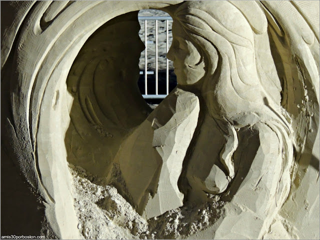 Esculturas de Arena de Revere Beach: Sue McGrew Esculturas de Arena de Revere Beach: Sue McGrew