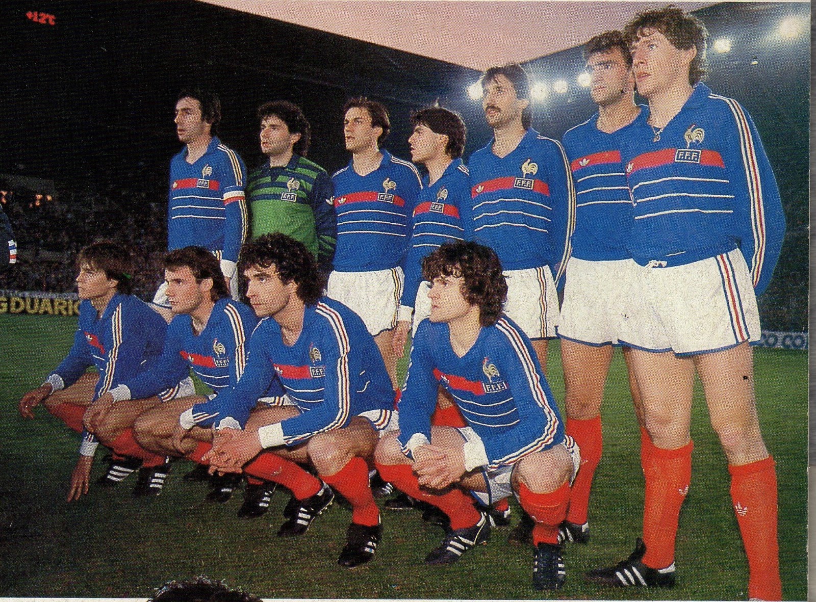 Франция 1984 футбол Франция 1984 футбол