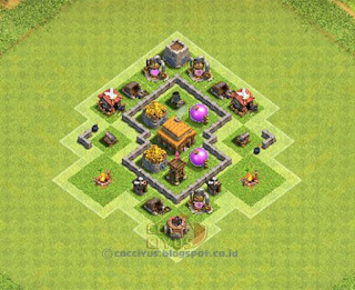 formasi coc th3 hybrid base formasi coc th3 hybrid base
