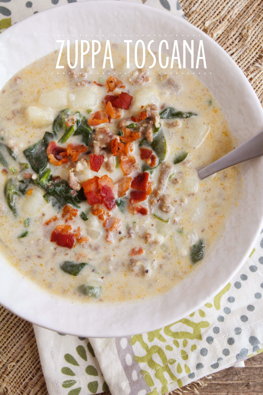 This copycat zuppa toscana is so savory and filling - a delicious combination of flavors!