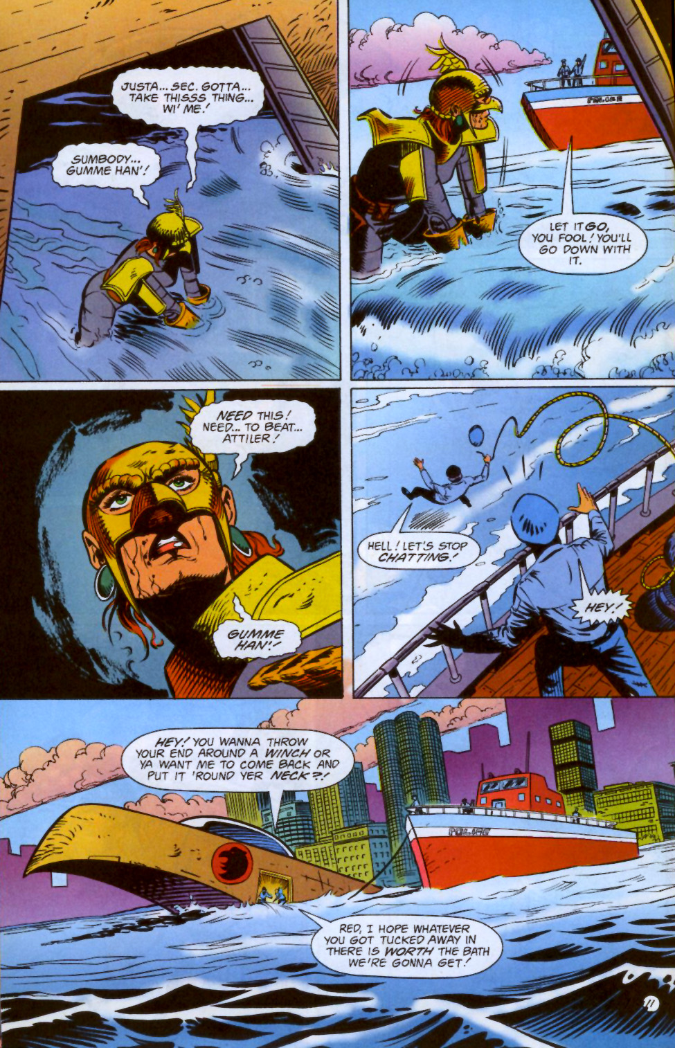 Read online Hawkworld (1990) comic -  Issue #19 - 12
