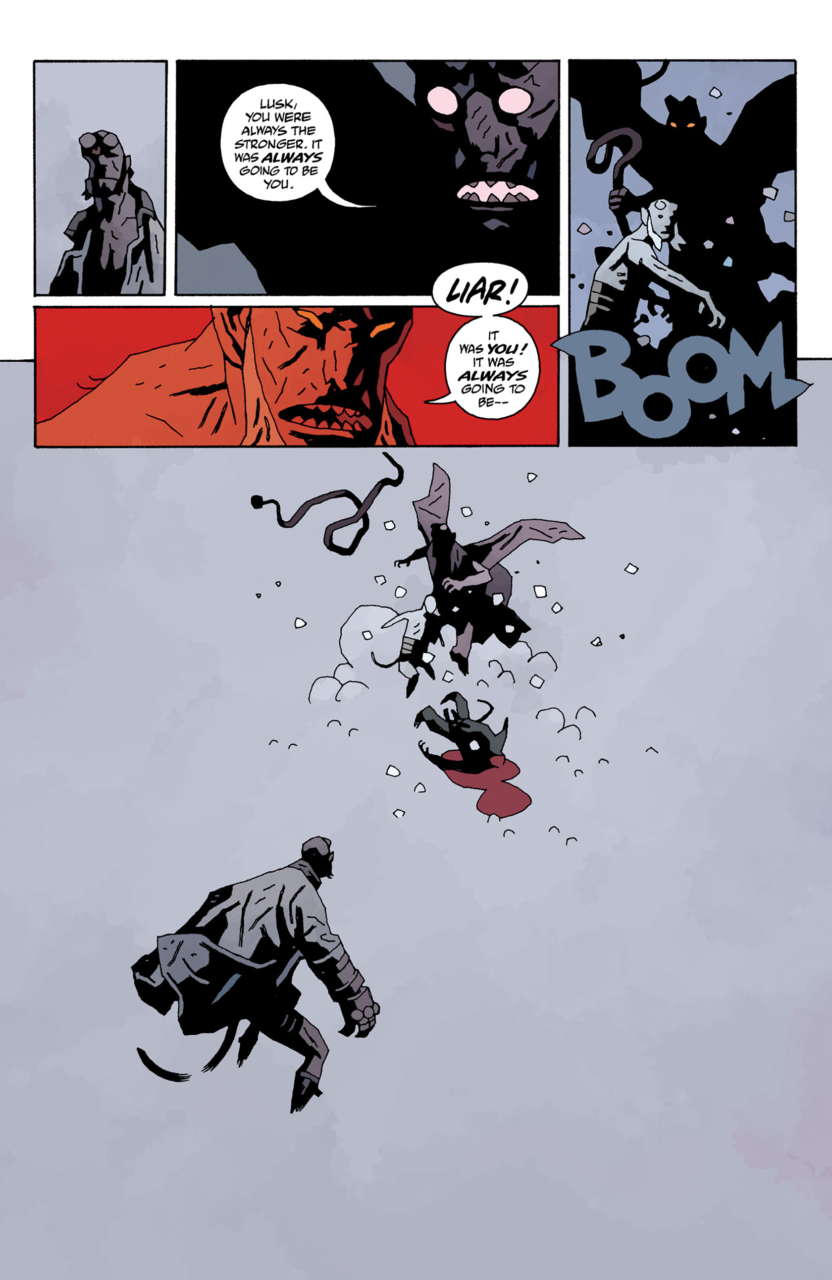 Read online Hellboy In Hell comic -  Issue # _TPB 1 - 68