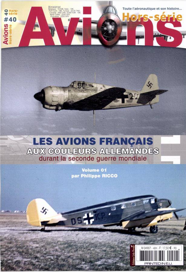 FalkeEins the Luftwaffe blog Avions 'hors série' no 40 " French