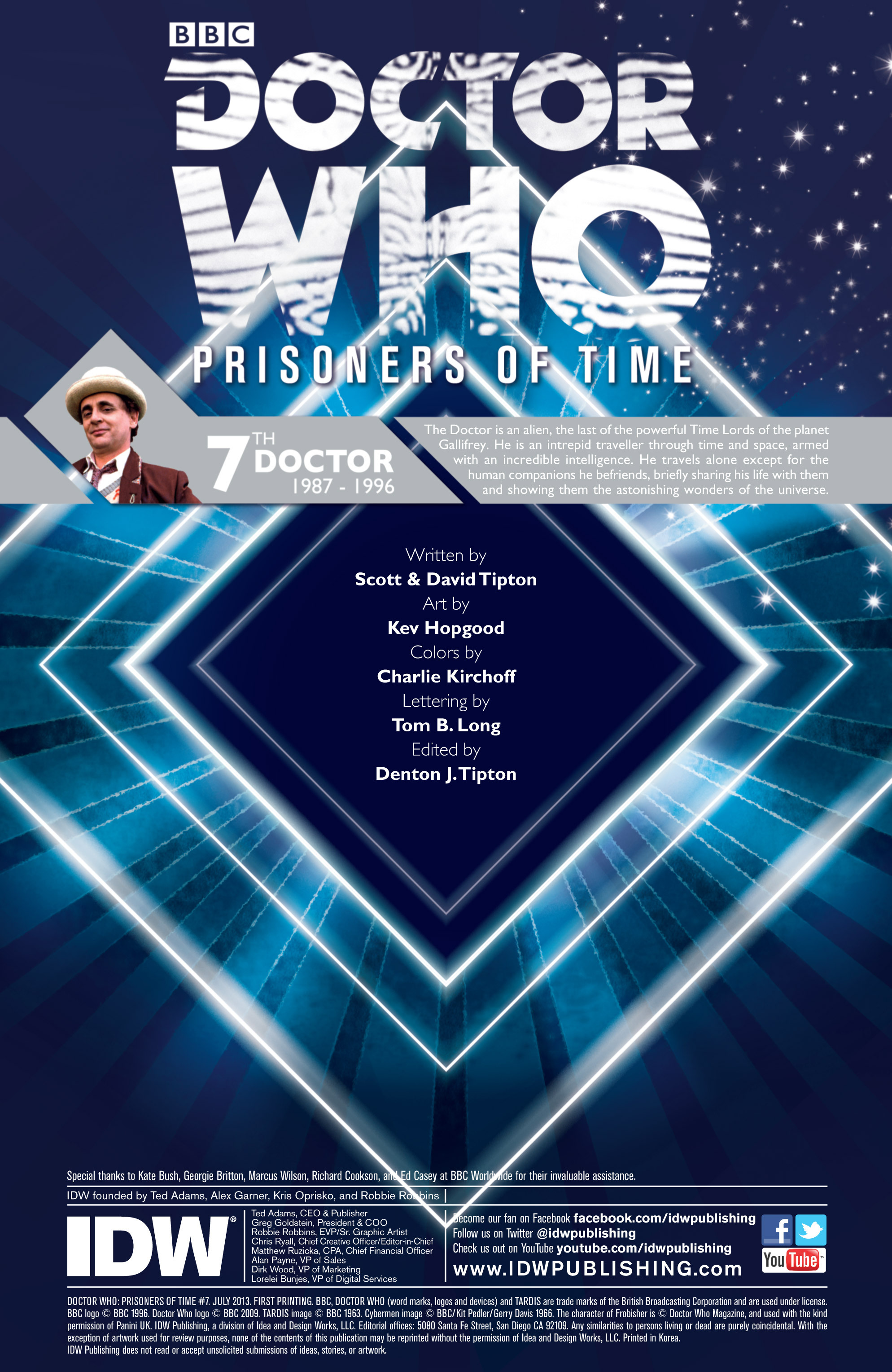 Read online Doctor Who: Prisoners of Time comic -  Issue #7 - 3