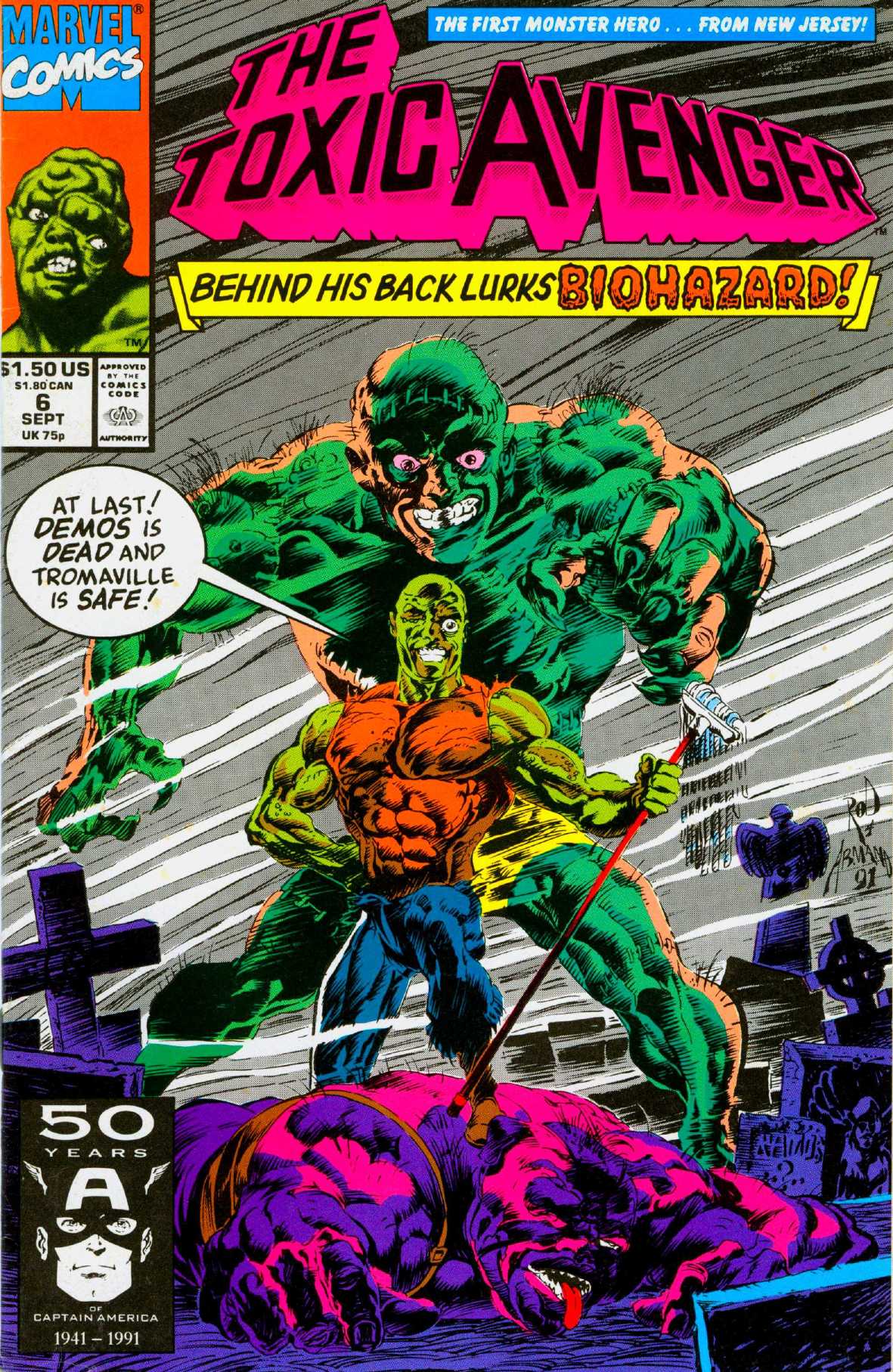 Read online Toxic Avenger comic -  Issue #6 - 1