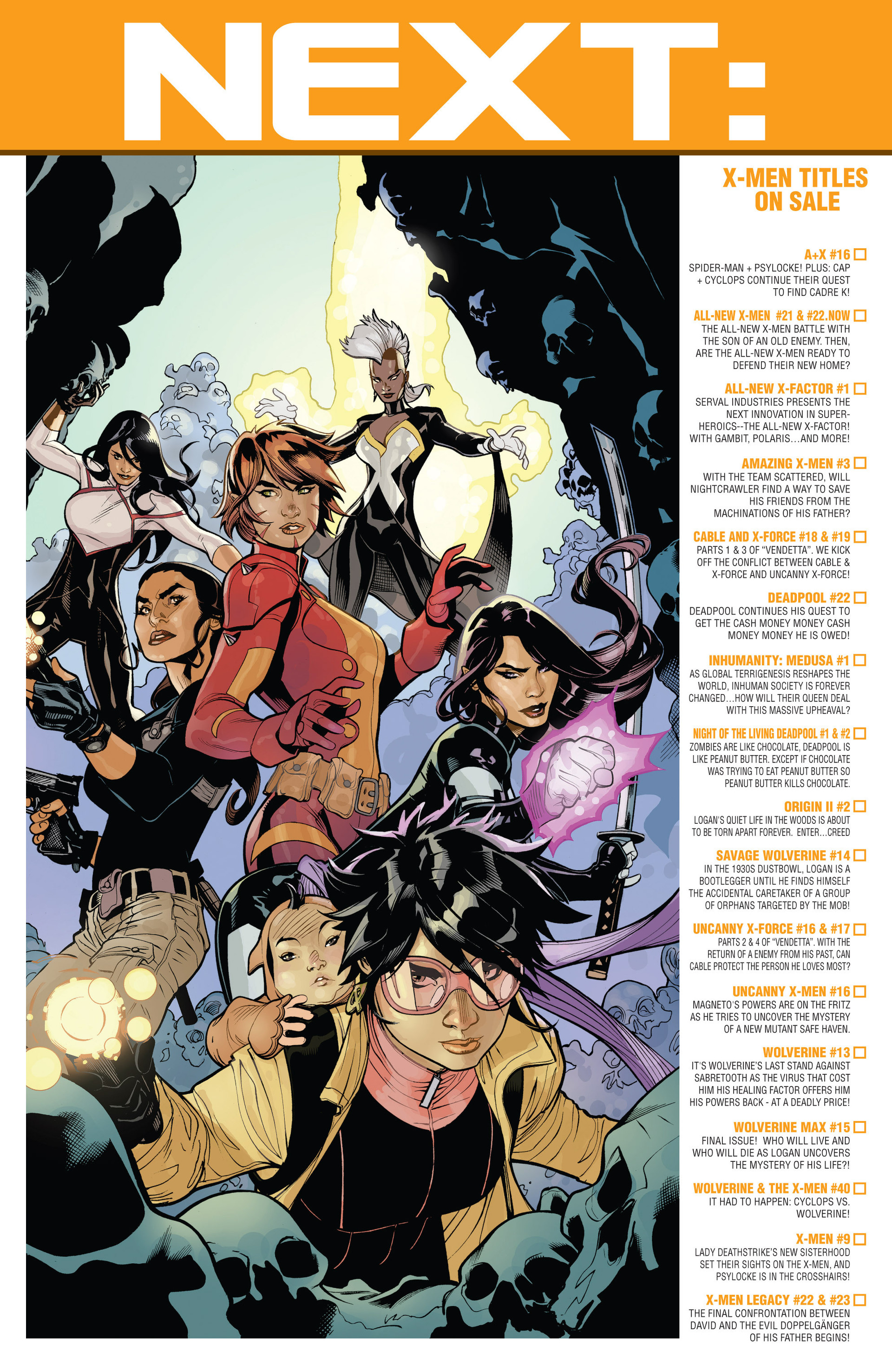 Read online X-Men (2013) comic -  Issue #9 - 23