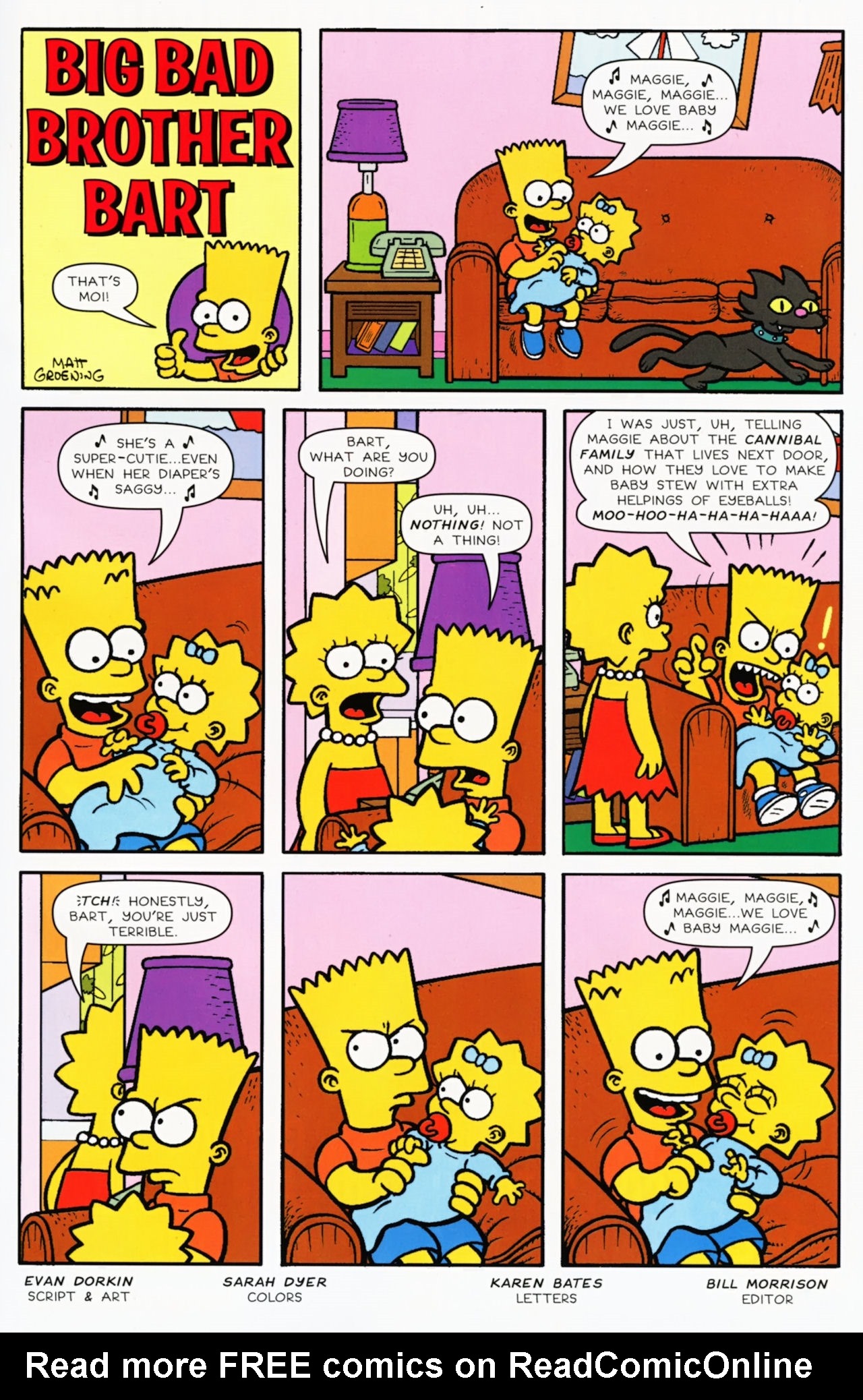 Bart And Maggie Porn - Simpsons Comics Presents Bart Simpson Issue 60 | Read Simpsons Comics  Presents Bart Simpson Issue 60 comic online in high quality. Read Full  Comic online for free - Read comics online in