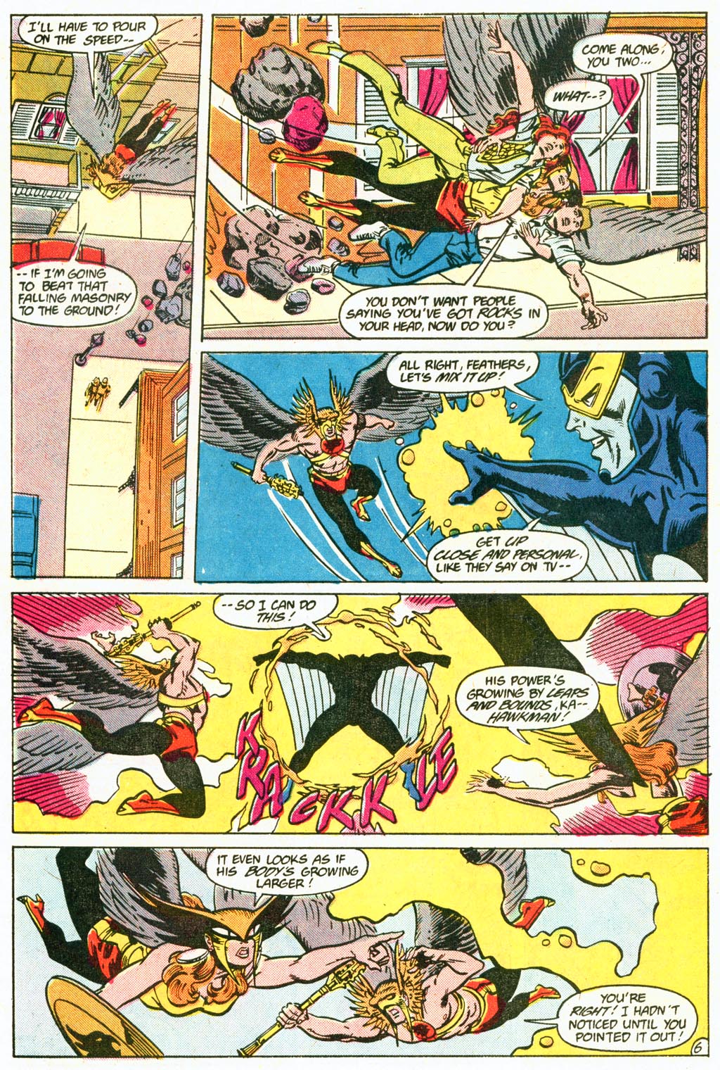 Hawkman (1986) Issue #14 #14 - English 6
