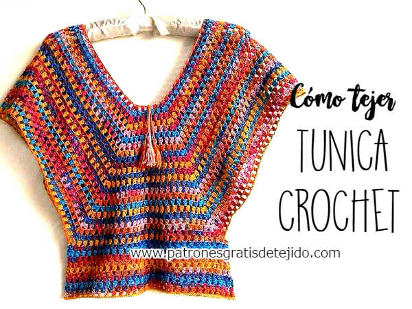 Tunica Crochet Facil Paso A Paso Crochet Y Dos Agujas Patrones
