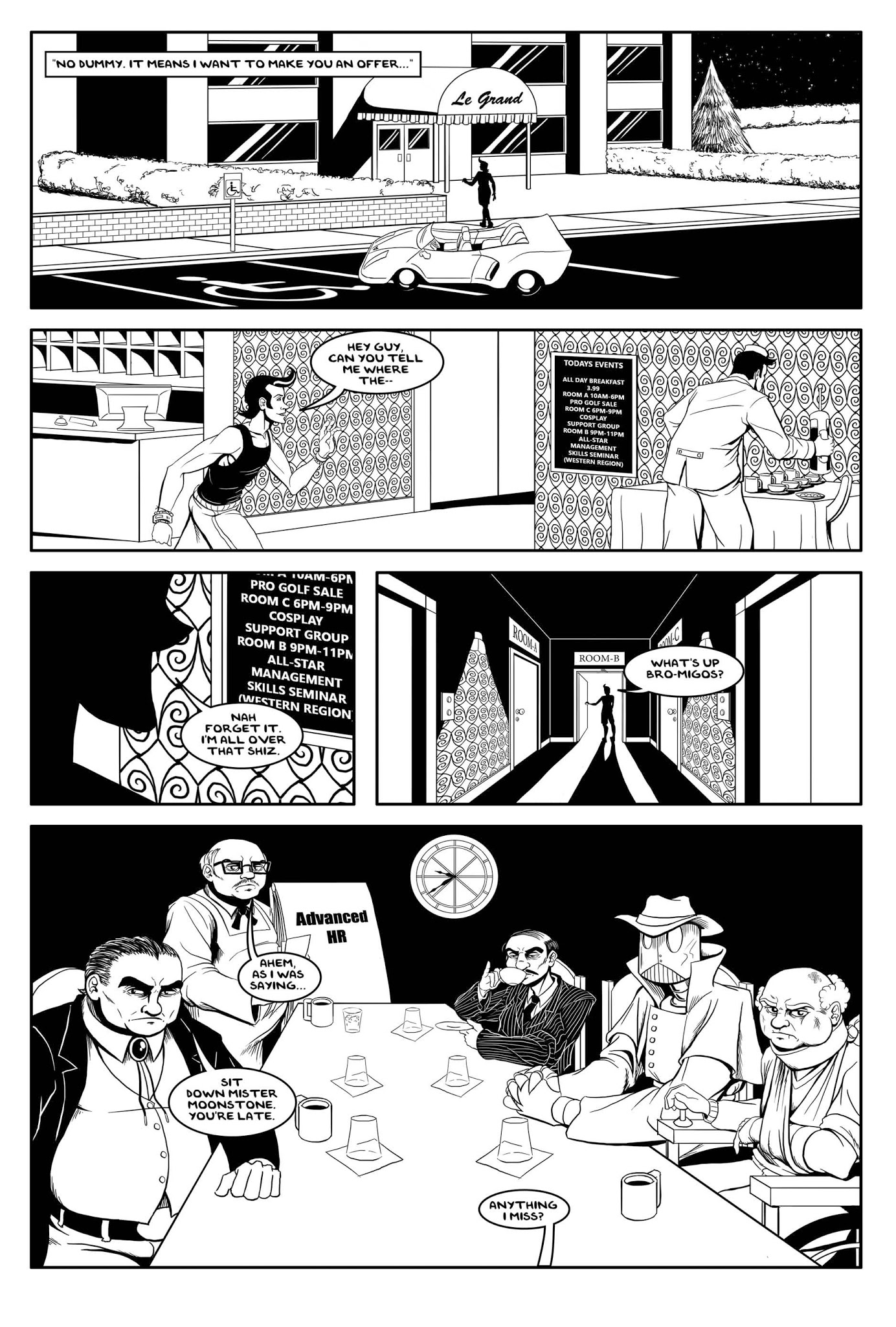 Read online Freelance Blues comic -  Issue # TPB - 133