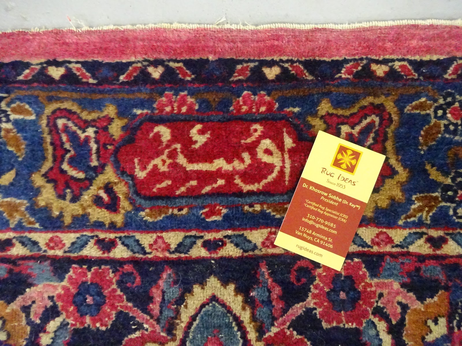 Rug Master Oriental Carpet Manufacturers OCM Kerman Rug in Los Angeles