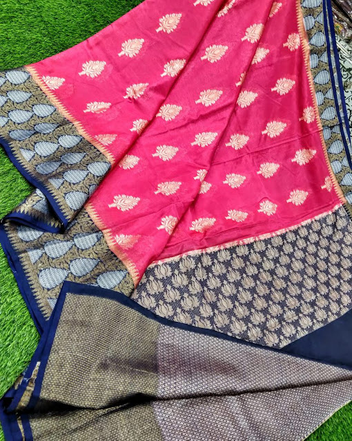 Warm silk sarees with kanchi border