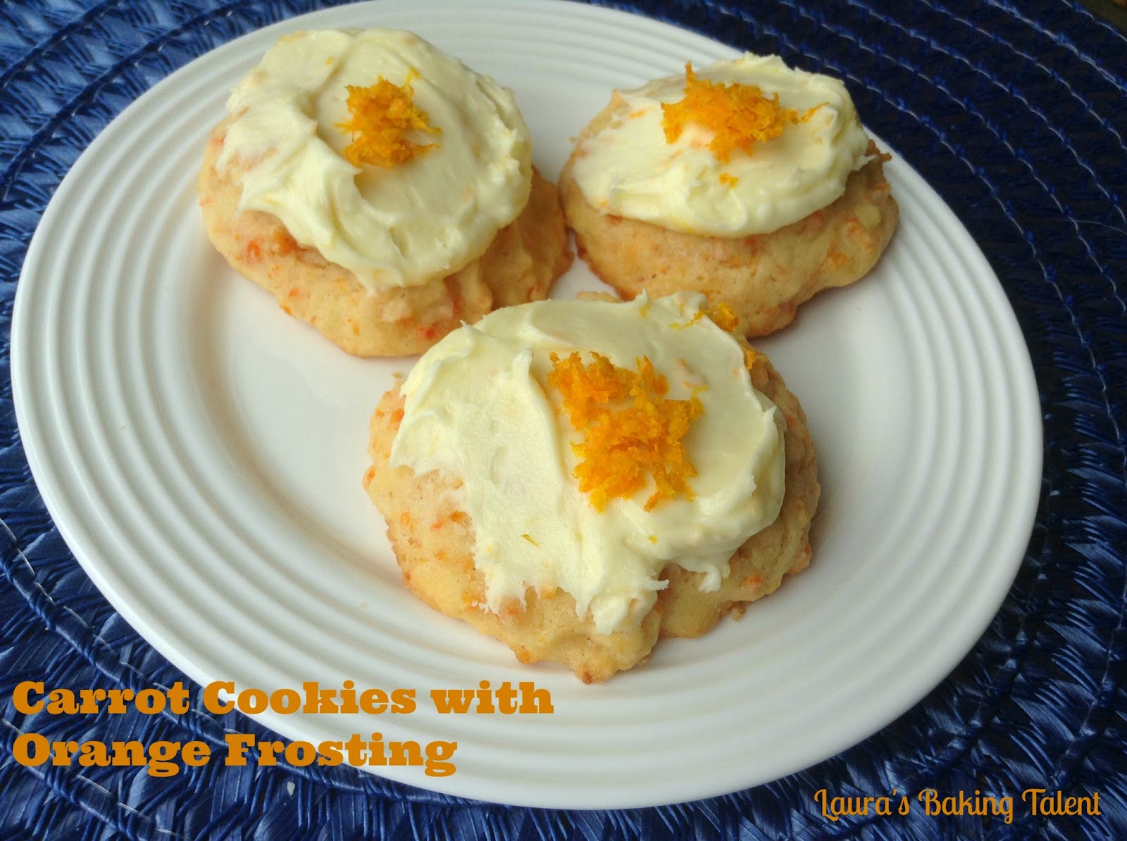 Recipe For Carrot Cookies With Orange Icing DAINTY CARROT COOKIES