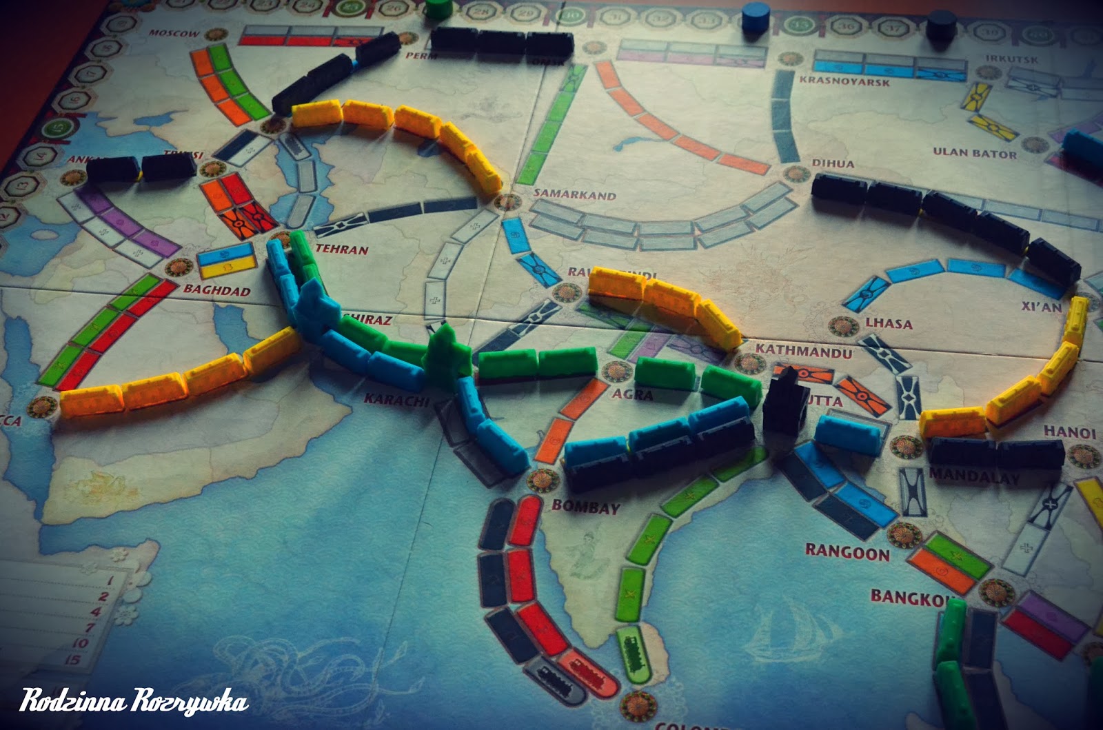 TICKET TO RIDE: AZJA ~ Rodzinna Rozrywka 24/7