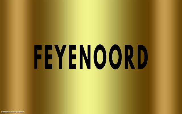 Gouden Feyenoord wallpaper.