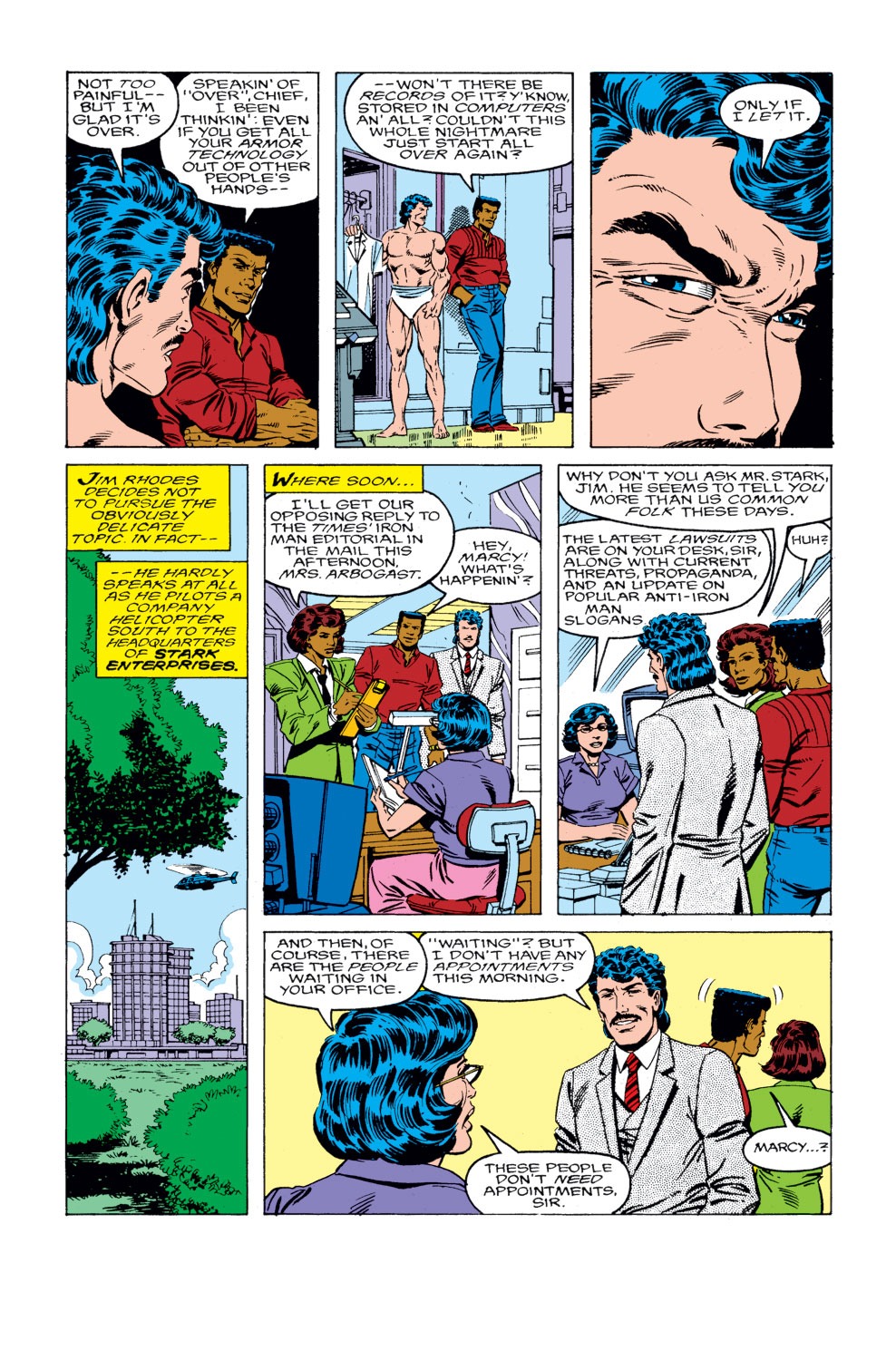 Read online Iron Man (1968) comic -  Issue #227 - 8
