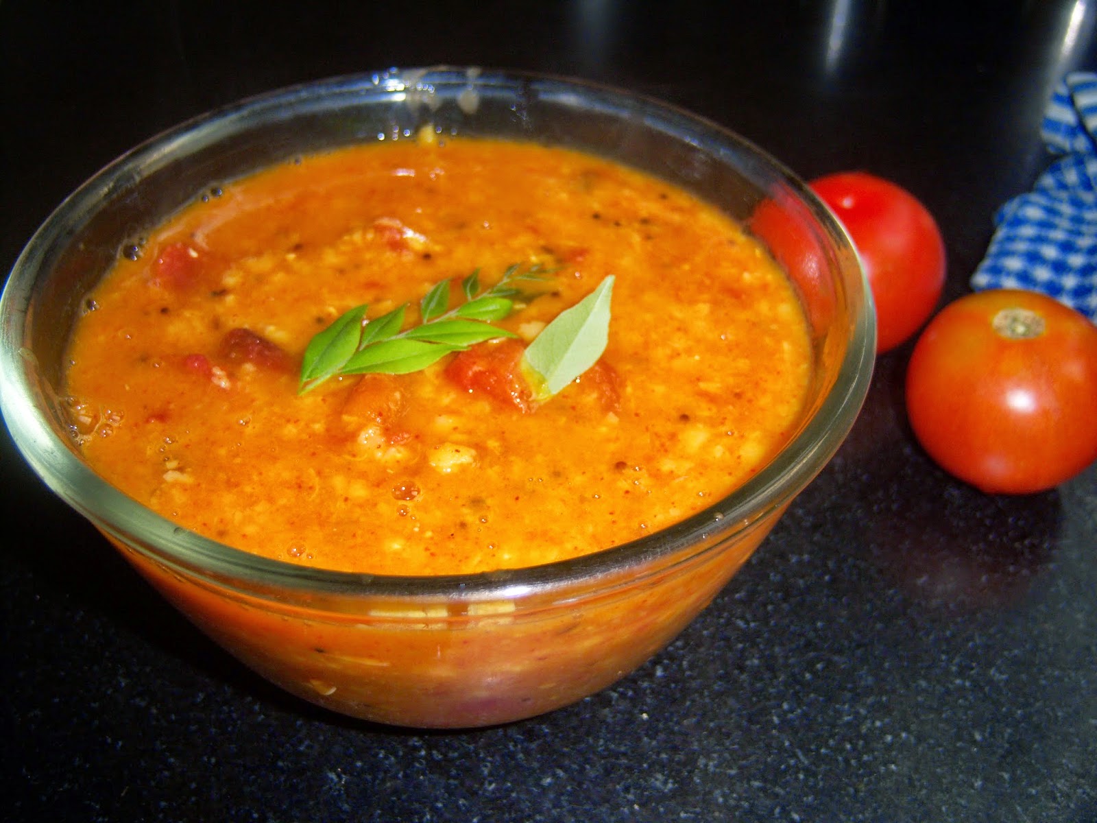 Dal with Tomato without Onion -- Tomato Pappu -- How to make Tomato Dal ...