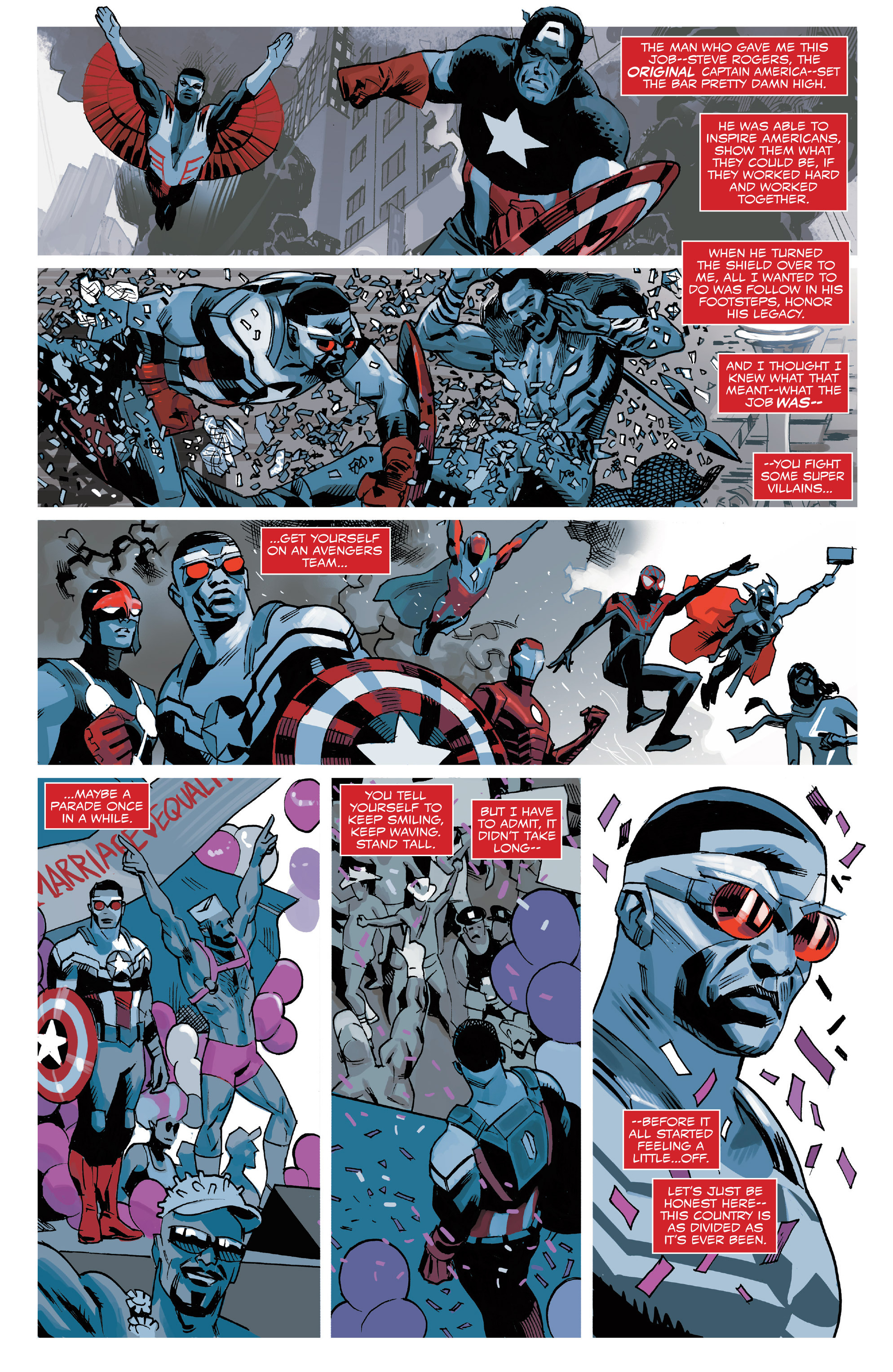 Read online Captain America: Sam Wilson comic -  Issue #1 - 10