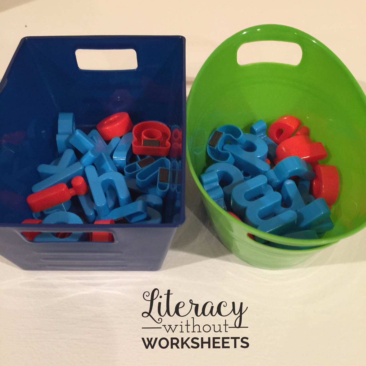 Organizing Letters Literacy Without Worksheets