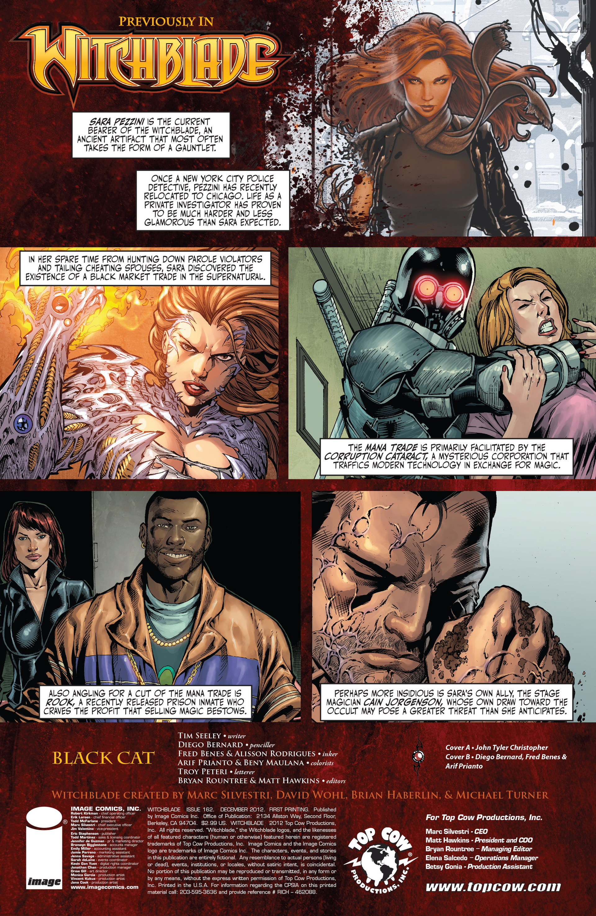 Read online Witchblade (1995) comic -  Issue #162 - 2