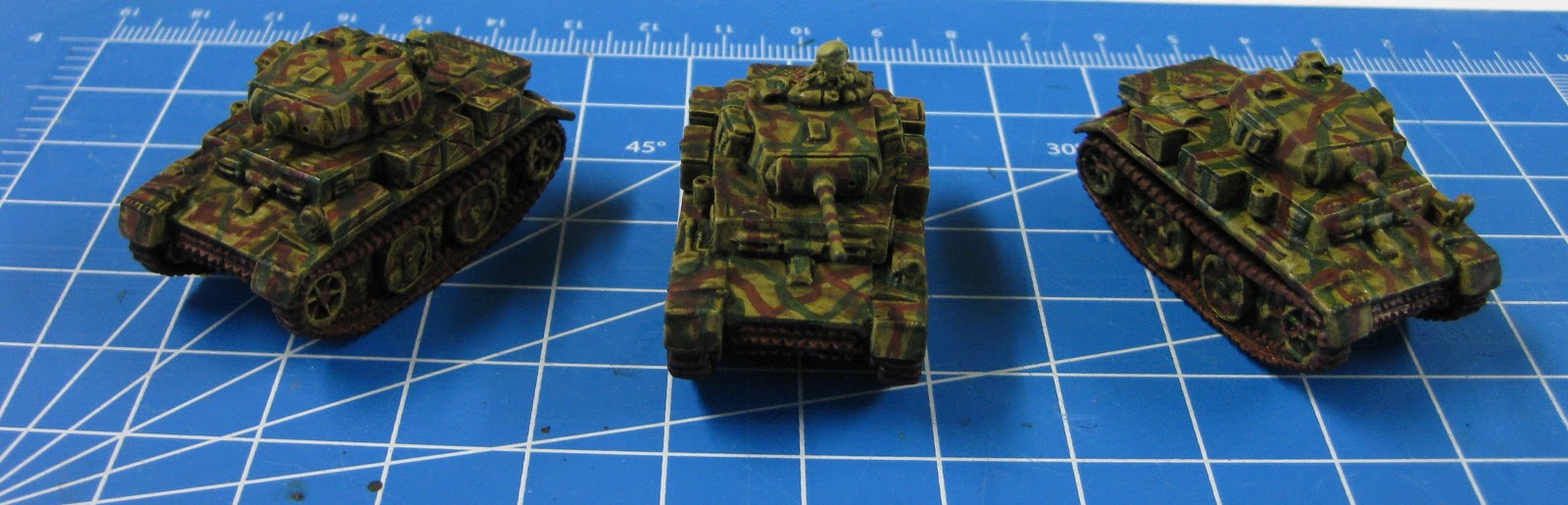 Kapiti FoW Gamers Painting German Camo