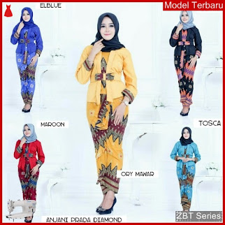 ZBT08009 Kebaya Batik Couple Wanita Setelan Anjani BMGShop