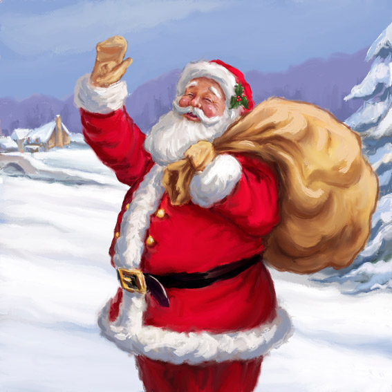 Perth Airport Spotter's Blog Christmas Eve 'Cargo Flight' c/s SANTA 1