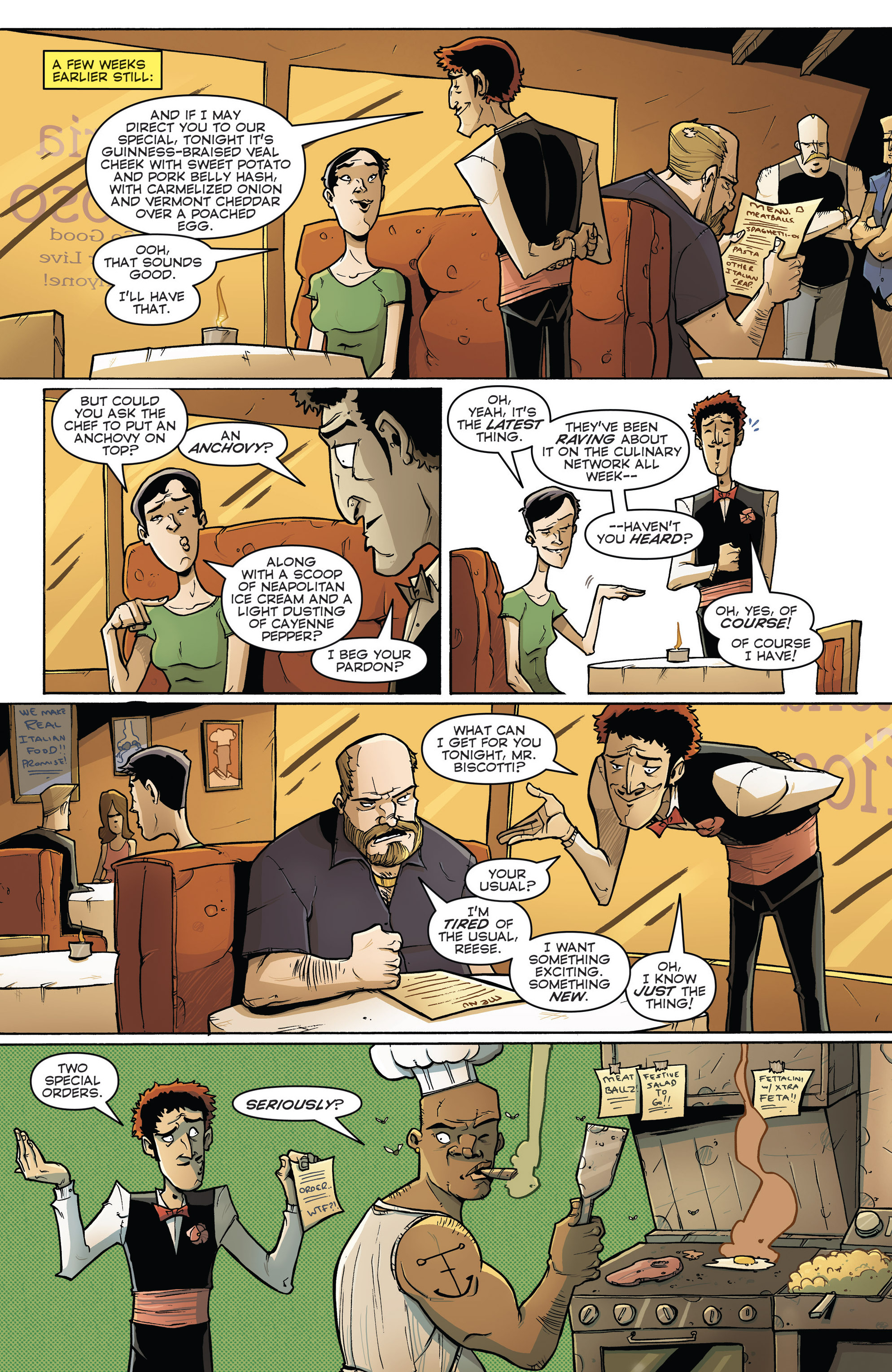 Read online Chew comic -  Issue # _TPB 8 - Family Recipes - 13