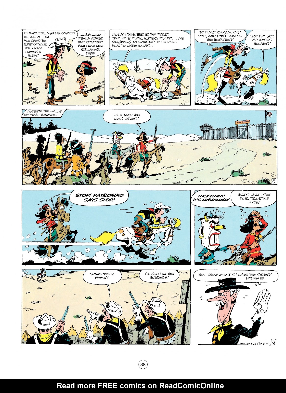 A Lucky Luke Adventure issue 17 - Page 38