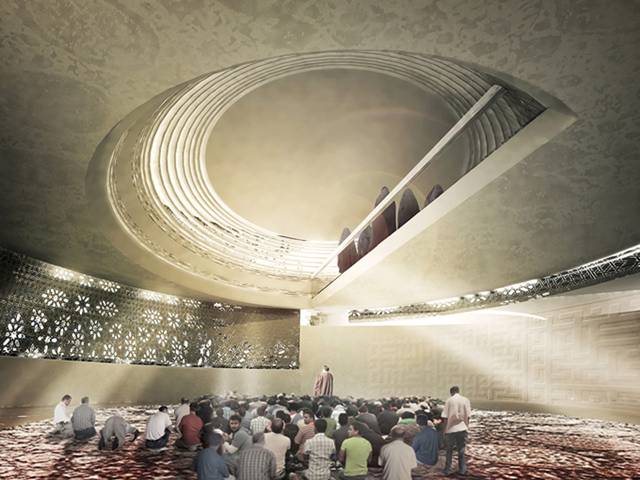 Mosque Amir Al-Momenin Proposal — Tehran