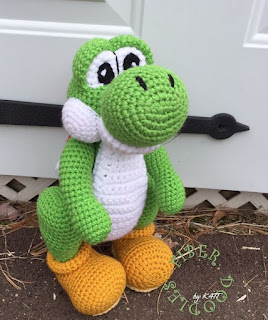 PATRON GRATIS YOSHI | SUPER MARIO BROS AMIGURUMI 33492