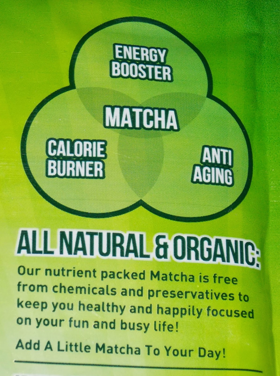 Fishful Thinking The benefits of Organic Matcha Green Tea Powder (KissMe Organics)