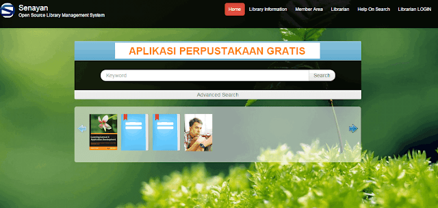Aplikasi Perpustakaan Sekolah Gratis Menggunakan SLIM Biologizone Aplikasi Perpustakaan Sekolah Gratis Menggunakan SLIM Biologizone