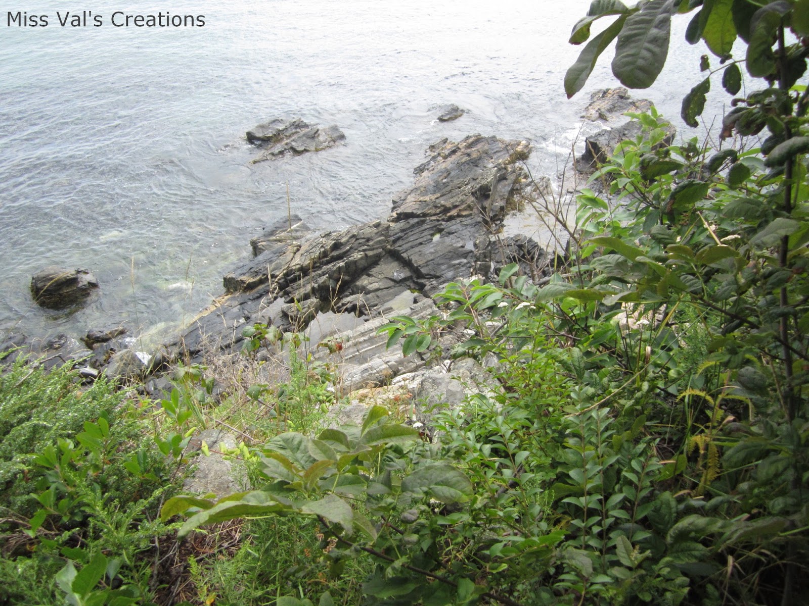 Miss Val's Creations A Cliff Walk in Maine